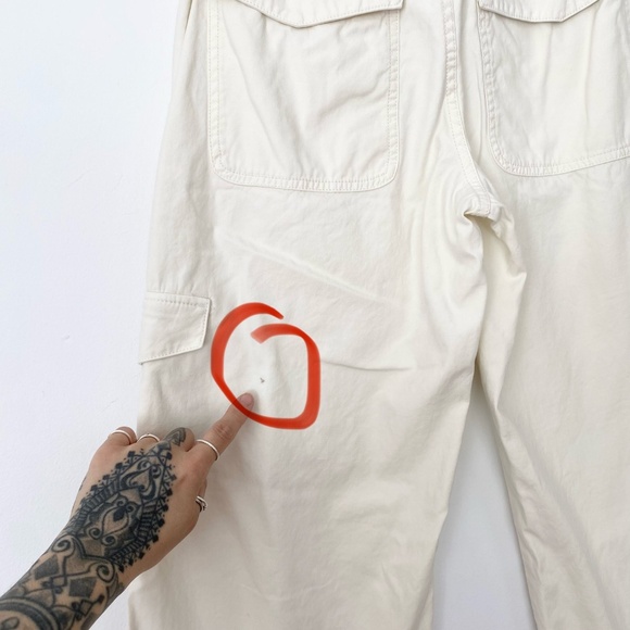 Madewell griff wide leg cargo pants - Picture 5 of 6